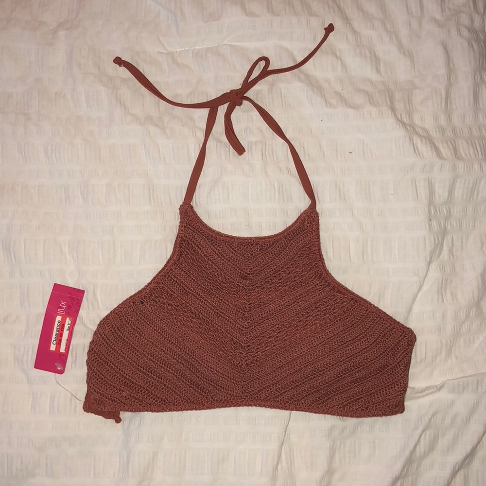Bikini top color copper